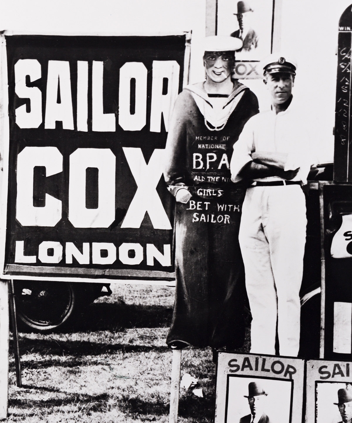 BILL BRANDT (1904-1983) Sailor Cox, Bookmaker, Epsom.